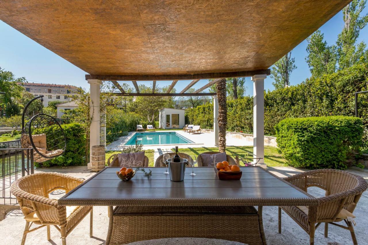 Villa Draga Paradise pool villa in Split Solin Esterno foto